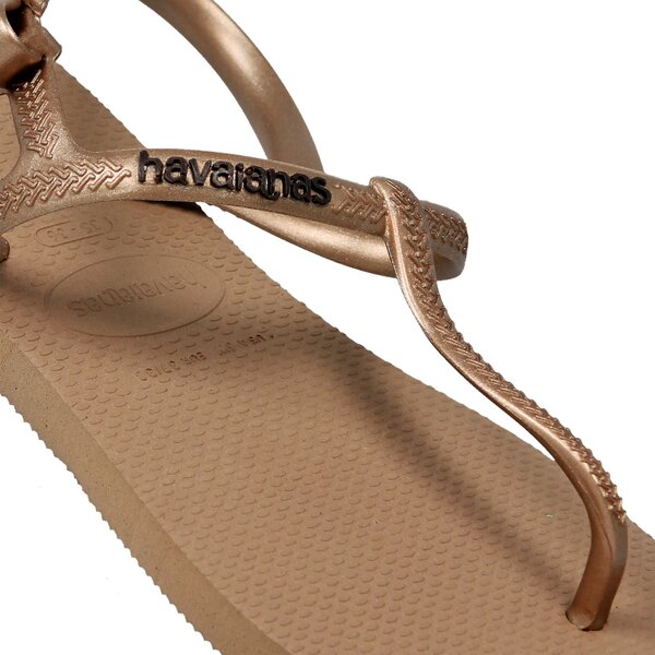 Damskie sandały HAVAIANAS FREEDOM SL 41371103581 kolor złoty