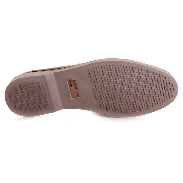 Męskie półbuty LACOSTE SHERBROOKE LOAFER 725srm2208176 kolor brązowy