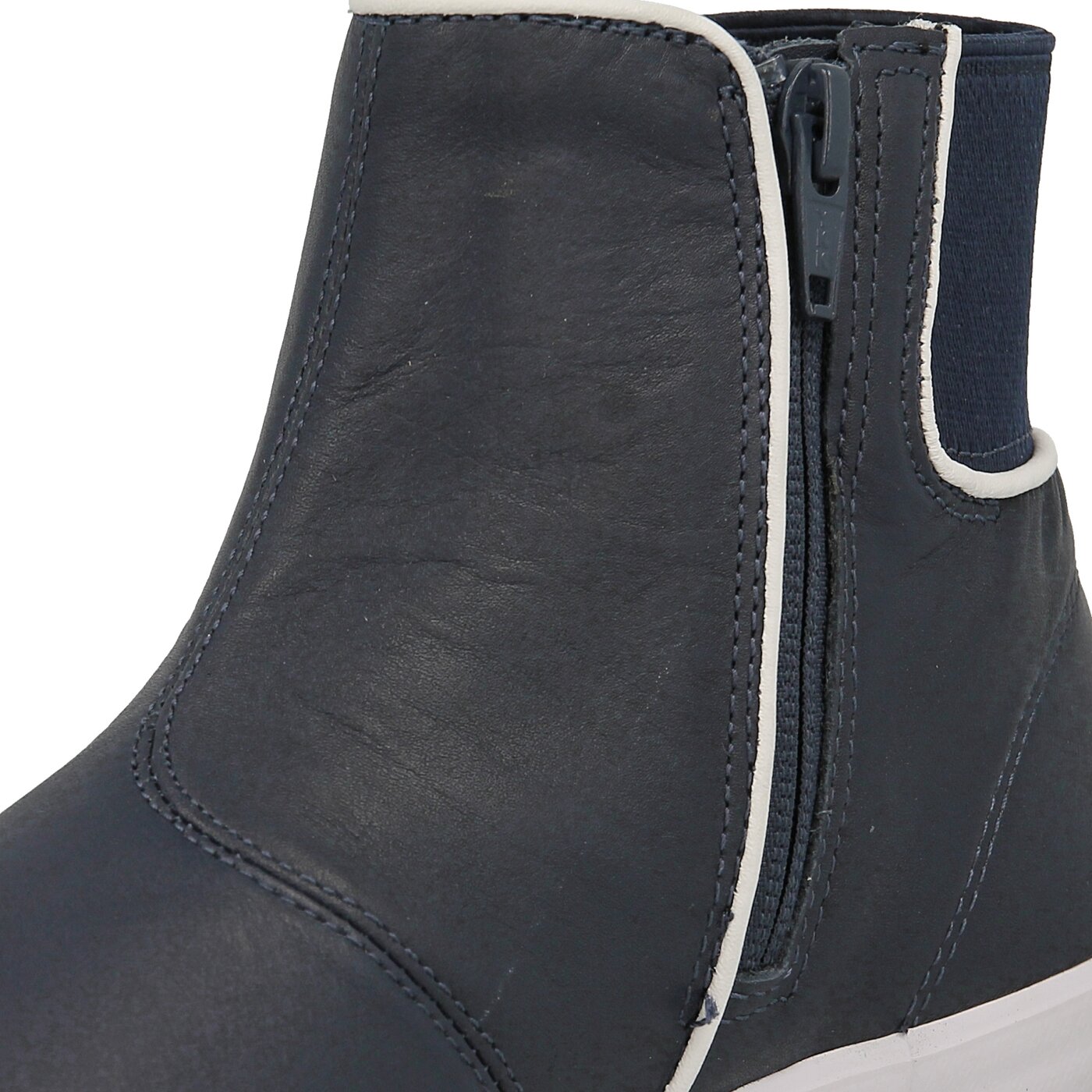 Damskie botki / sztyblety LACOSTE LANCELLE CHELSEA 316 1 732spw0114003 kolor granatowy