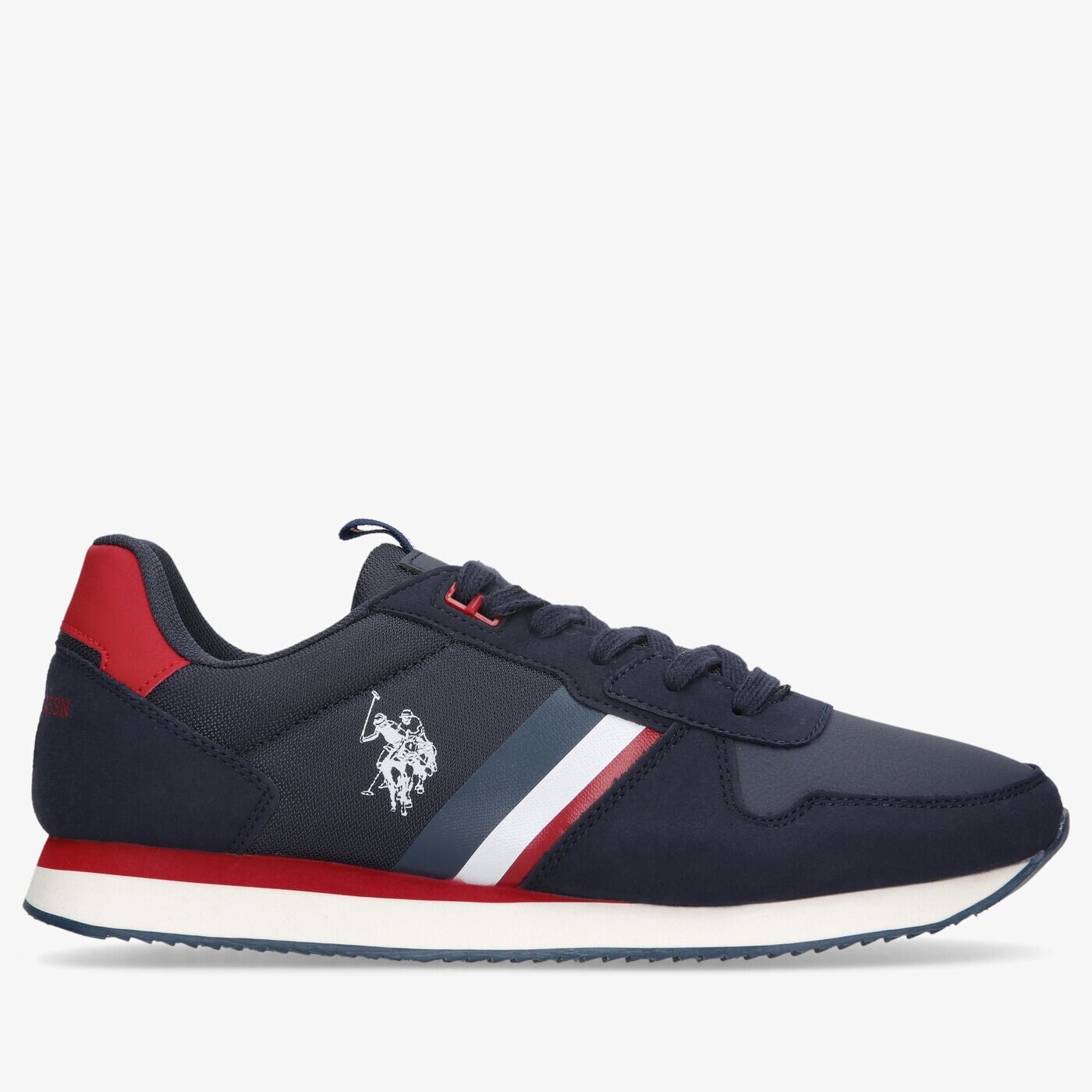 Męskie sneakersy (buty) U.S. POLO ASSN. NOBIL001  nobil001dbl kolor granatowy