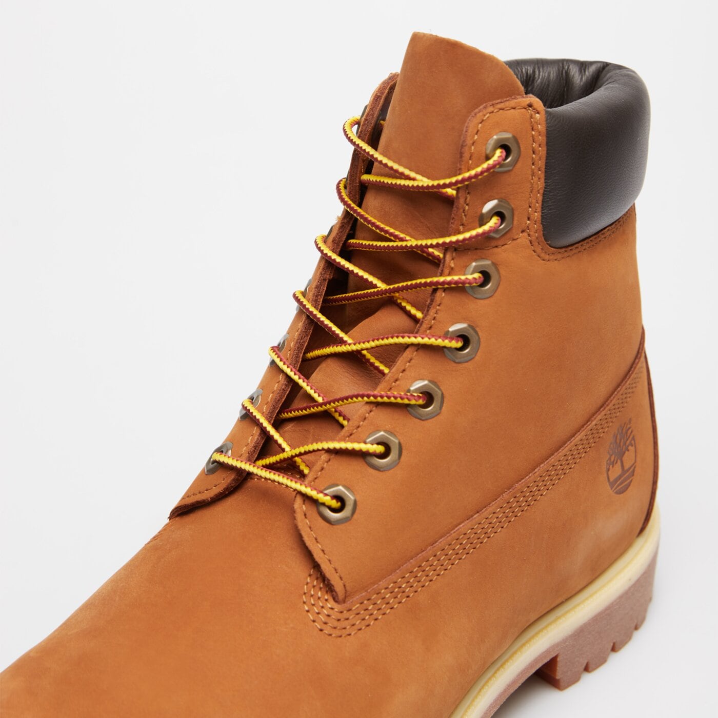 Męskie buty za kostkę TIMBERLAND PREMIUM 6 IN LACE WATERPROOF BOOT tb172066ebl1 kolor żółty