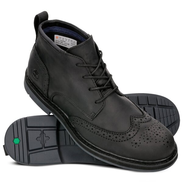 Męskie buty za kostkę TIMBERLAND SQUALL CANYON WT CHUKKA ca1r3f kolor czarny