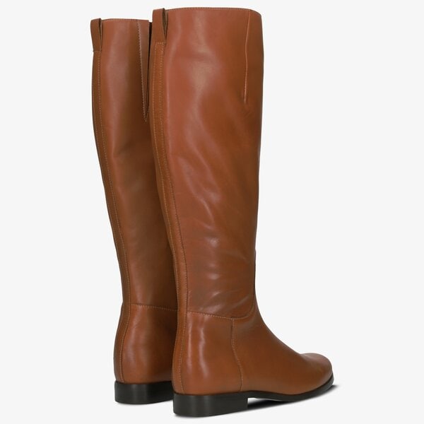 Damskie kozaki SYMBIOSIS MADELINE HIGH BOOTS  sywc219032 kolor brązowy