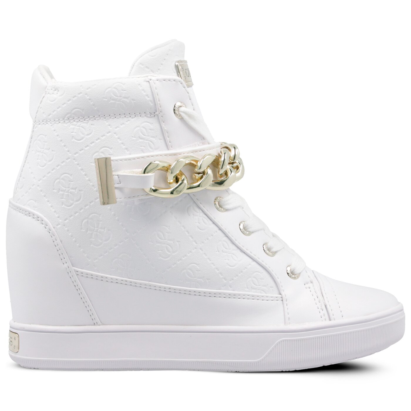 Damskie trampki GUESS FLIPPER flflr4fal12white kolor biały