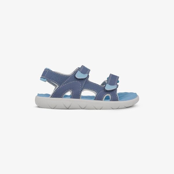 Dziecięce sandały / klapki TIMBERLAND PERKINS ROW 2-STRAP tb0a1wek4321 kolor niebieski