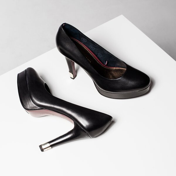 Damskie szpilki / czółenka TOMMY HILFIGER L1285UCY 4A fw56821837990 kolor czarny