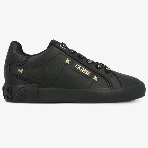 Damskie trampki GUESS PUXLY fl5puxlea12blkbl kolor czarny