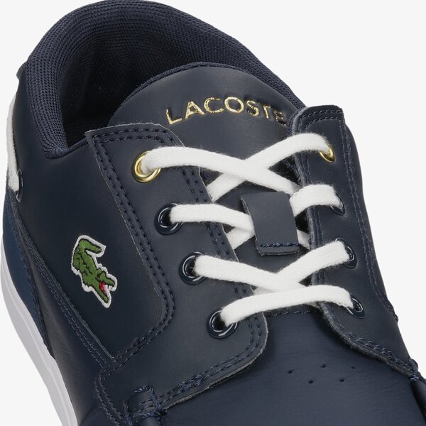 Męskie trampki LACOSTE BAYLISS DECK 0722 1 CMA 743cma0016092 kolor granatowy