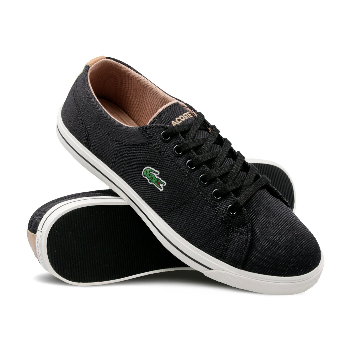 Dziecięce trampki LACOSTE RIBERAC 119 1 CUJ 737cuj00188x0 kolor czarny