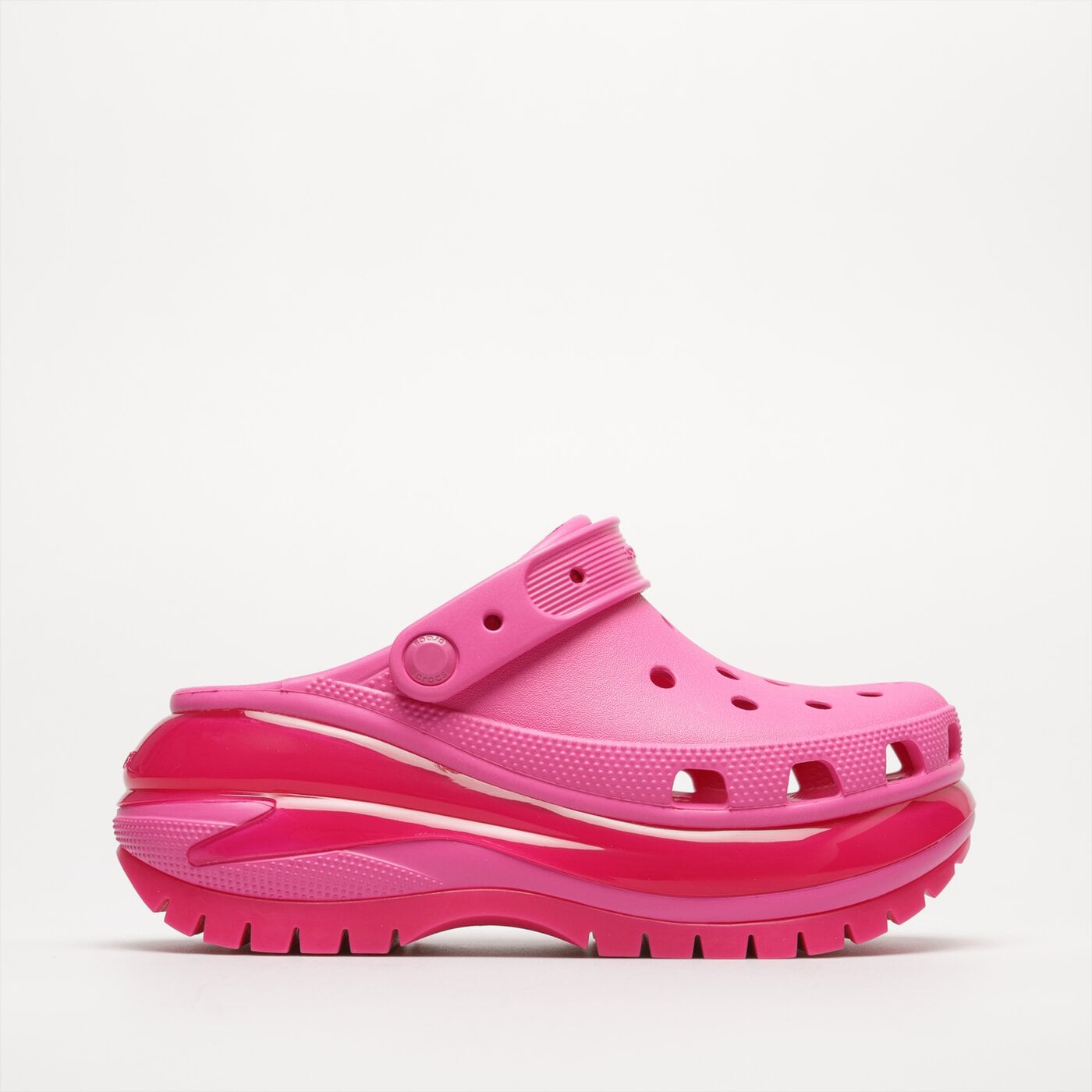 Damskie sandały CROCS CLASSIC MEGA CRUSH CLOG 2079886ub kolor różowy