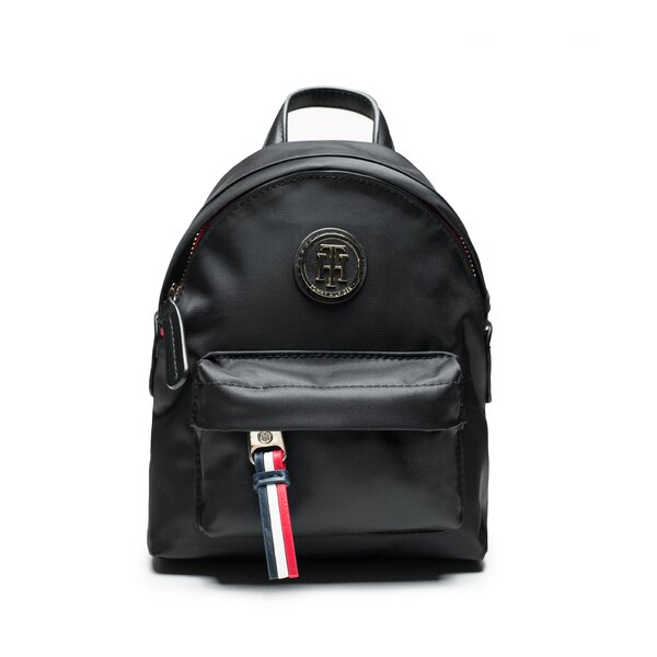TOMMY HILFIGER TORBA POPPY MINI BACKPACK aw0aw04333002 kolor czarny