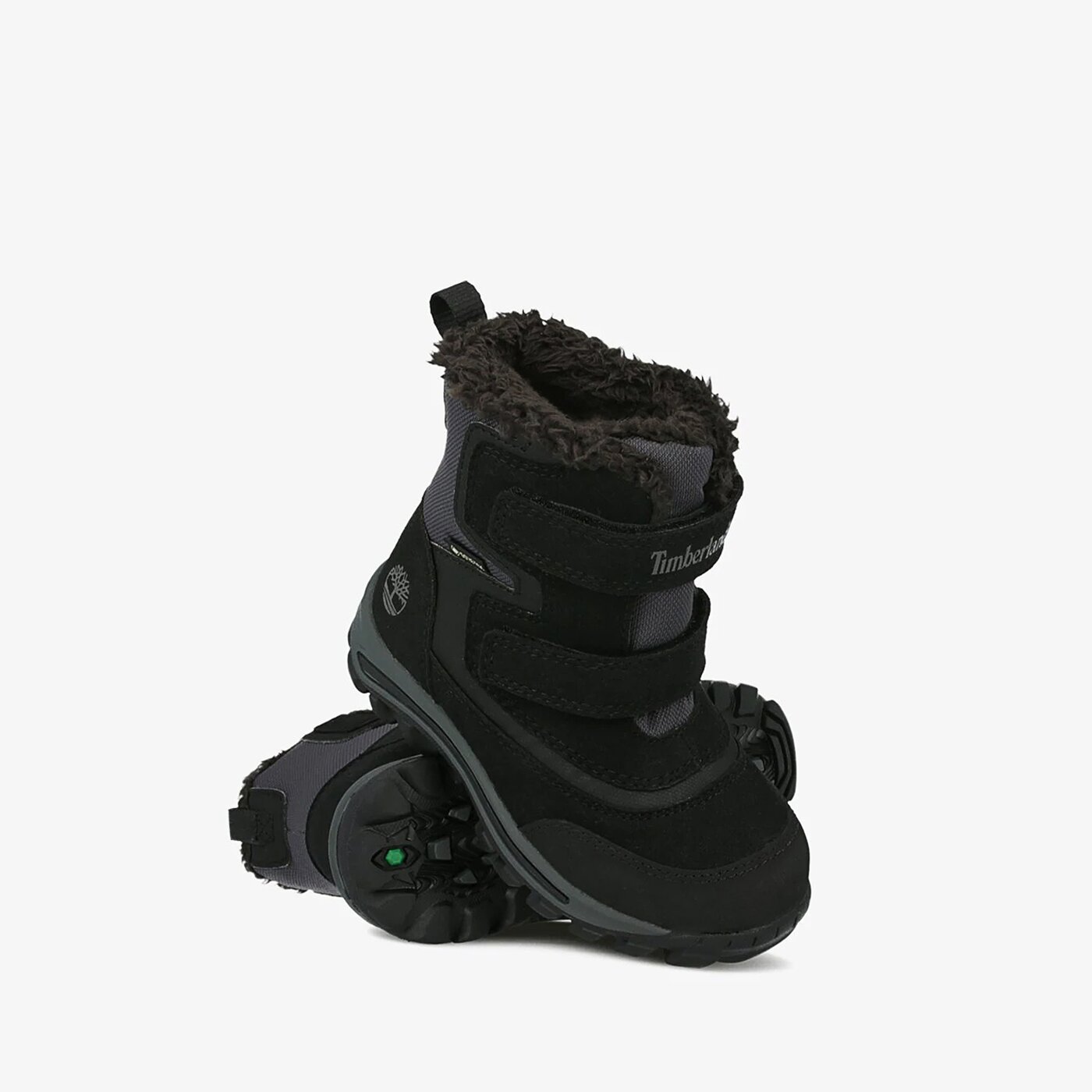 Dziecięce buty outdoor / trekkingowe TIMBERLAND CHILLBERG 2-STRAP GTX tb1a22un0151 kolor czarny