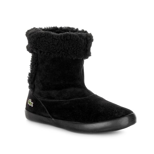 Dziecięce buty za kostkę LACOSTE TRENTHAM CIK  724spj324402h kolor czarny