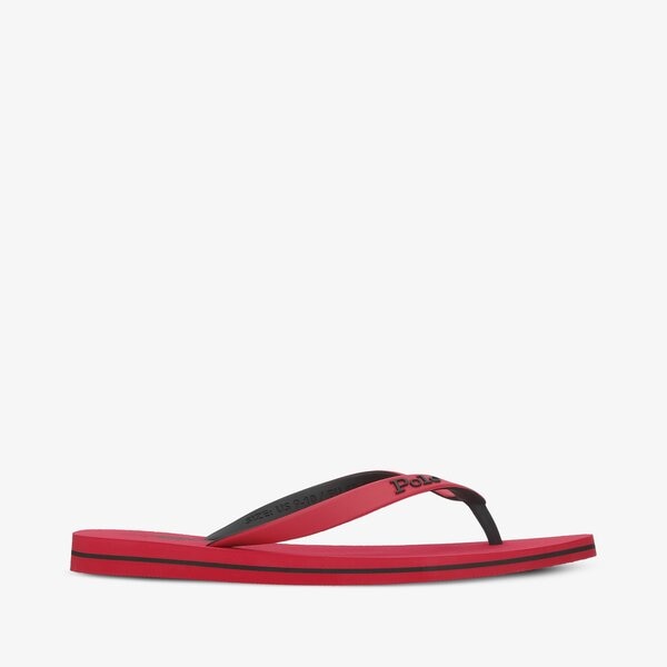 Męskie klapki POLO RL BOLT SANDALS CASUAL  816830673002 kolor czerwony