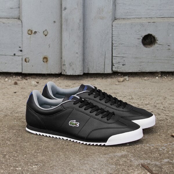 Męskie sneakersy (buty) LACOSTE ROMEAU GRV  729spm006102h kolor czarny