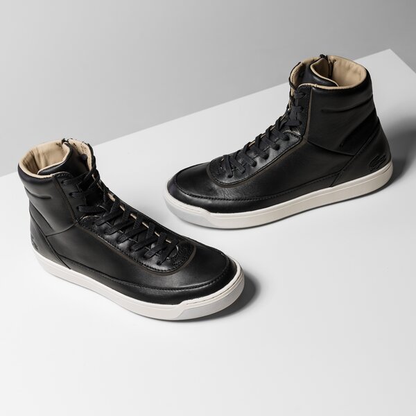 Damskie trampki LACOSTE EXPLORATEUR CALF 316 1 732caw0118024 kolor czarny