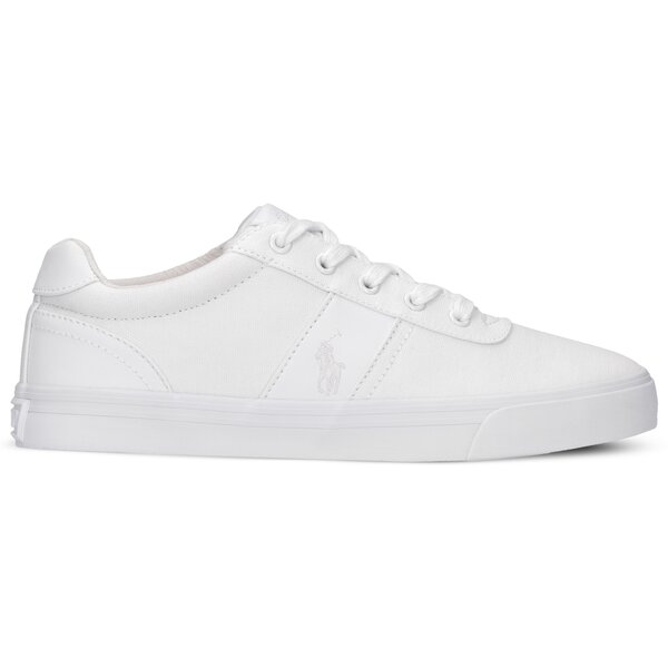 Męskie trampki POLO RL HANFORD NE PURE WHITE CANVAS 8161769190ma kolor biały