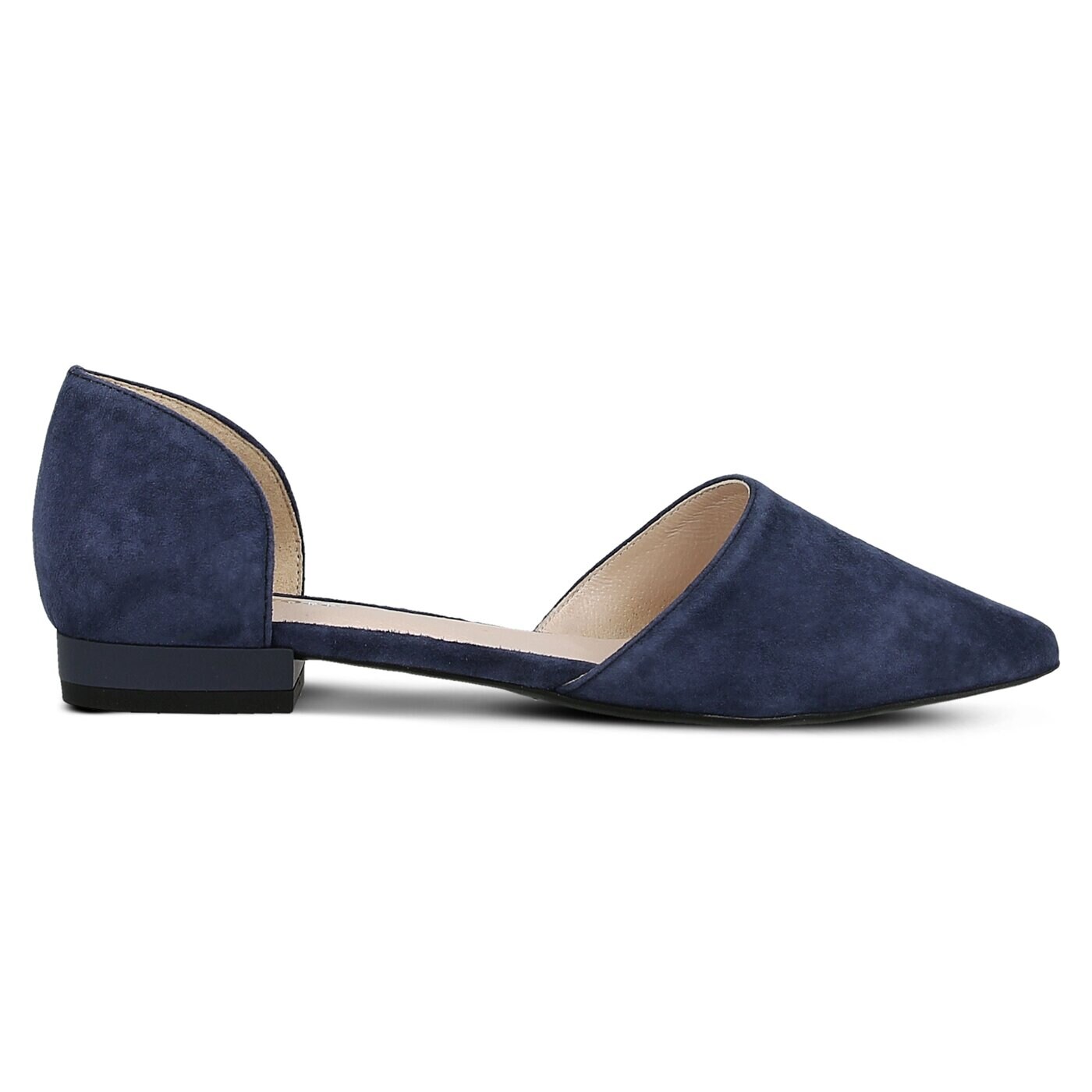 Damskie baleriny (buty) GINO ROSSI LANZA dag917v92002057000 kolor granatowy