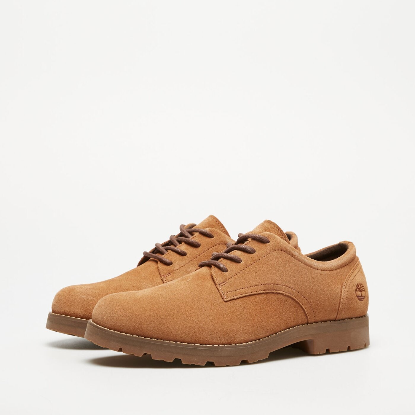 Męskie półbuty TIMBERLAND BRITTON SQUARE LACE UP SHOE tb0a6caxeiz1 kolor brązowy