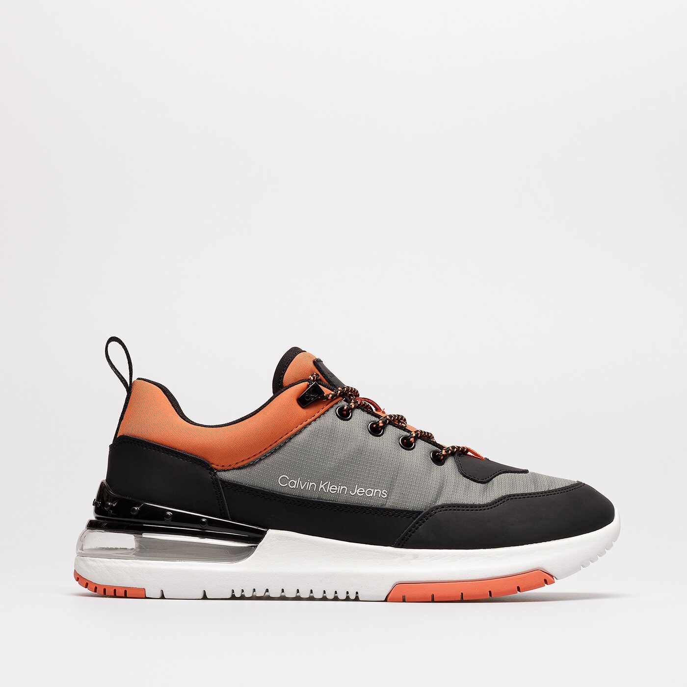 Męskie sneakersy (buty) CALVIN KLEIN SPORTY RUNNER COMFAIR LACEUP LTH ym0ym005170iw kolor biały