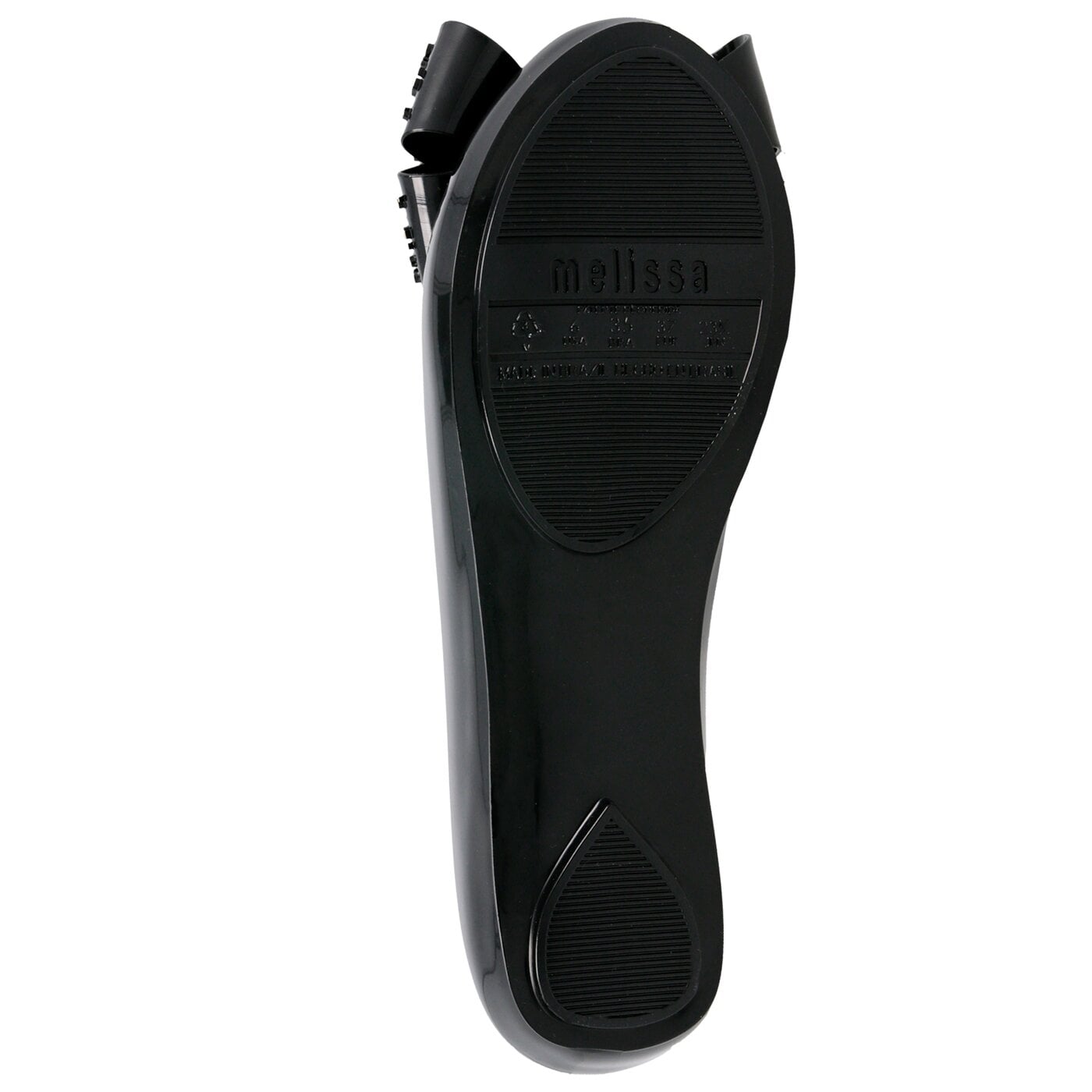 Damskie baleriny (buty) MELISSA ULTRAGIRL SWEET XVI AD. 3249601003 kolor czarny