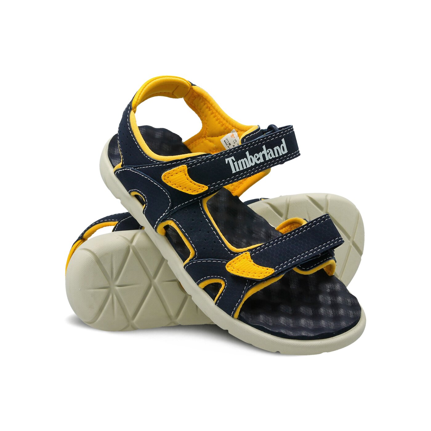 Dziecięce sandały / klapki TIMBERLAND PERKINS ROW 2-STRAP ca1qxn kolor czarny