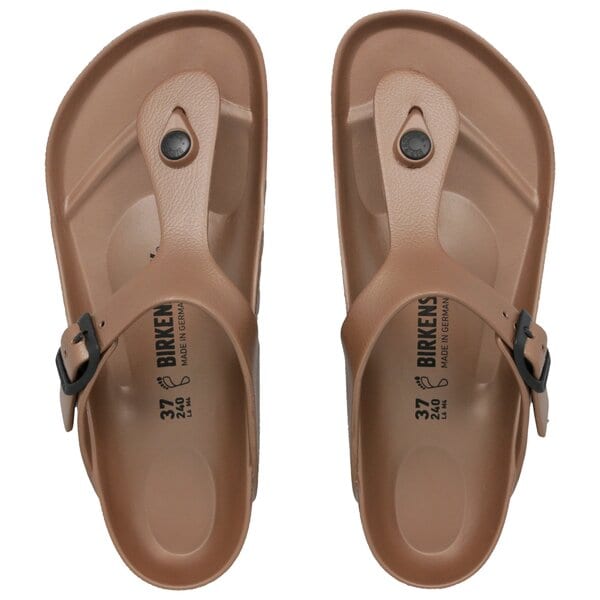 Damskie klapki BIRKENSTOCK GIZEH EVA 1001506 kolor brązowy