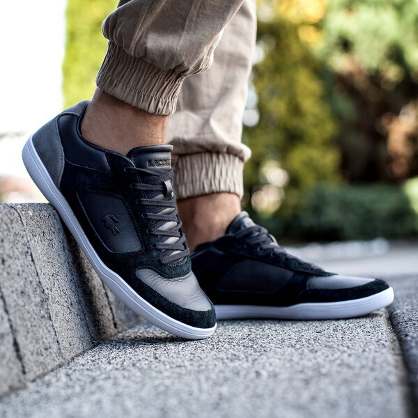 Męskie sneakersy (buty) LACOSTE COURT-MINIMAL 316 1 732cam0053024 kolor czarny