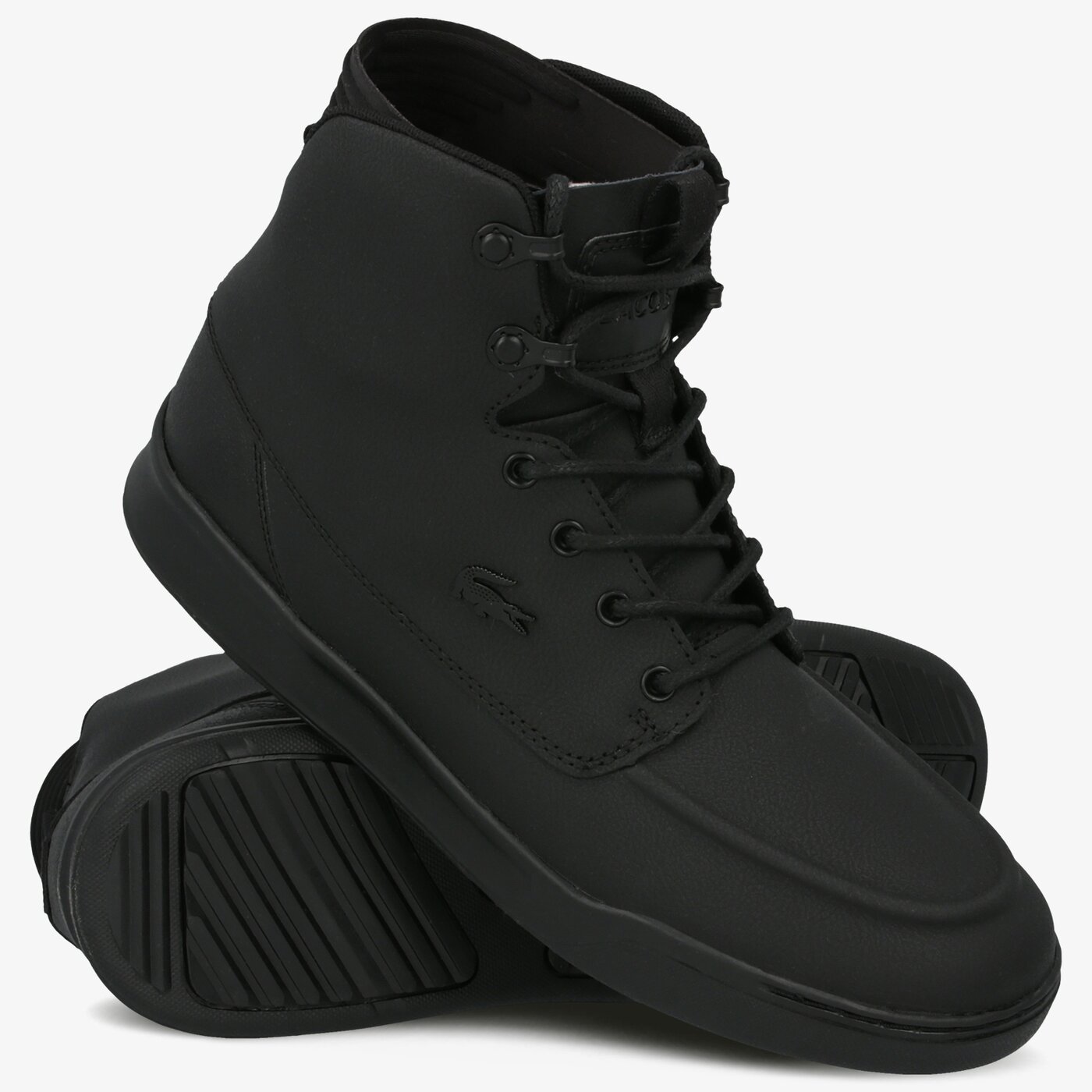 Męskie sneakersy (buty) LACOSTE EXPLORATEUR TECH HI 4191 CMA 738cma000302h kolor czarny