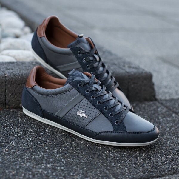 Męskie sneakersy (buty) LACOSTE CHAYMON PRM2 730spm402002h kolor czarny