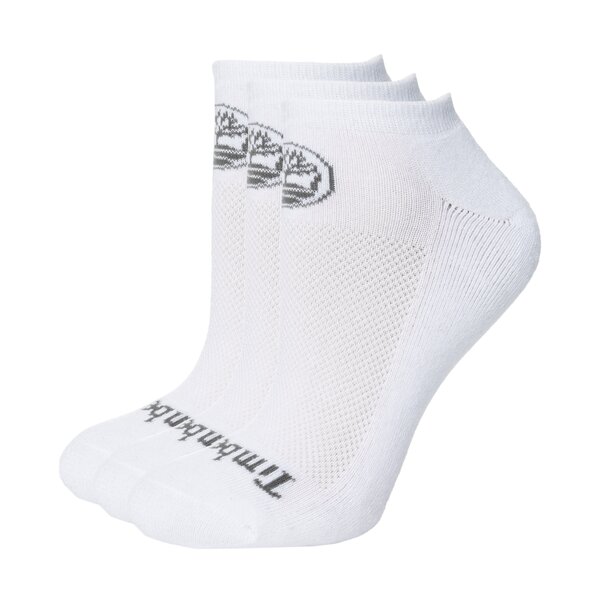 Damskie skarpetki TIMBERLAND SKARPETY 3PP COTTON BLEND LOW RIDER a1eb6100 kolor biały
