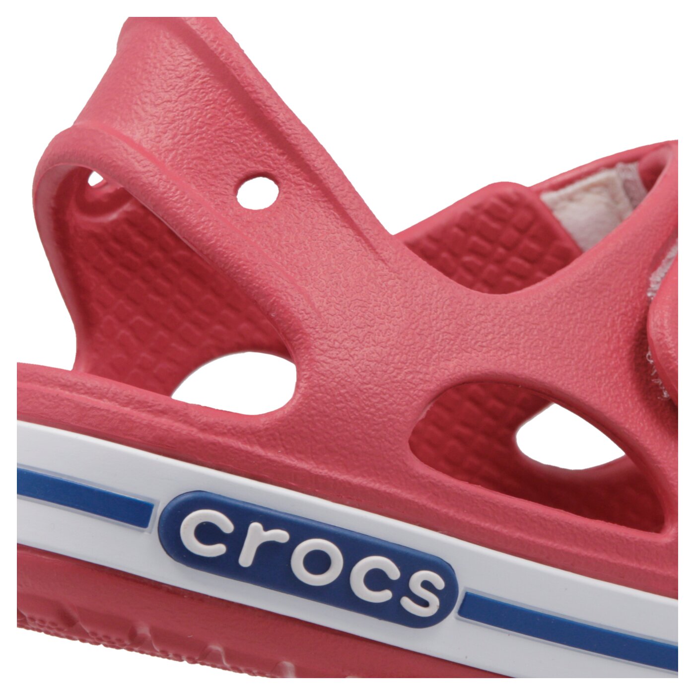 Dziecięce sandały / klapki CROCS CROCBAND II SANDAL PS 148546oek kolor czerwony