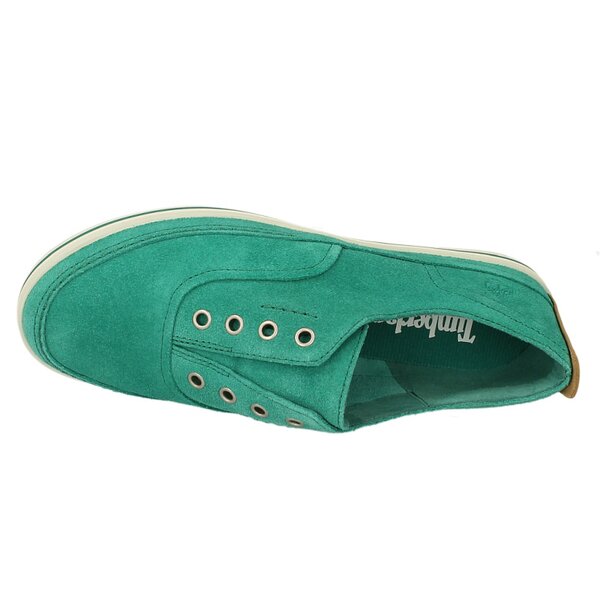 Damskie trampki TIMBERLAND EK CASCO BAY LACELESS SLIP ON 8846r kolor zielony