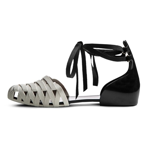 Damskie sandały MELISSA JEAN SANDAL + JASON WU 3197252145 kolor czarny