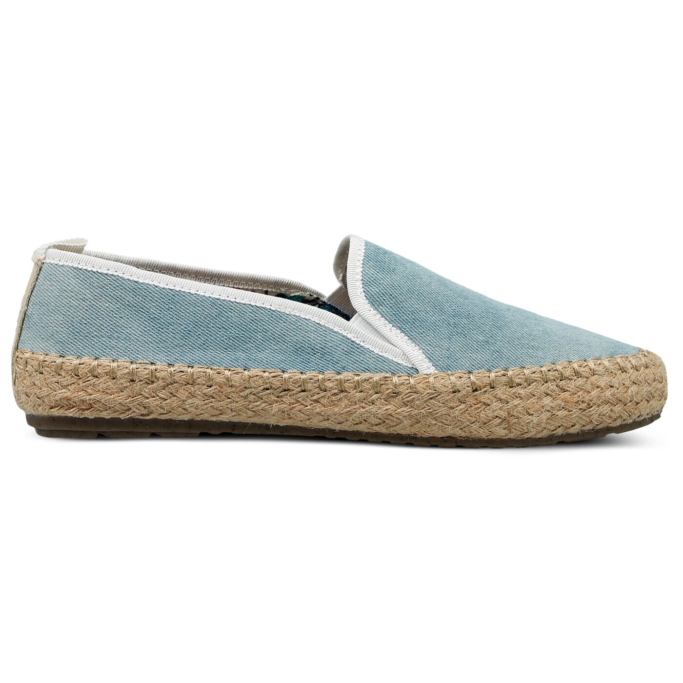 Damskie espadryle EMU GUM LIGHT DENIM DISTRESS w11385lightdenimdis kolor niebieski