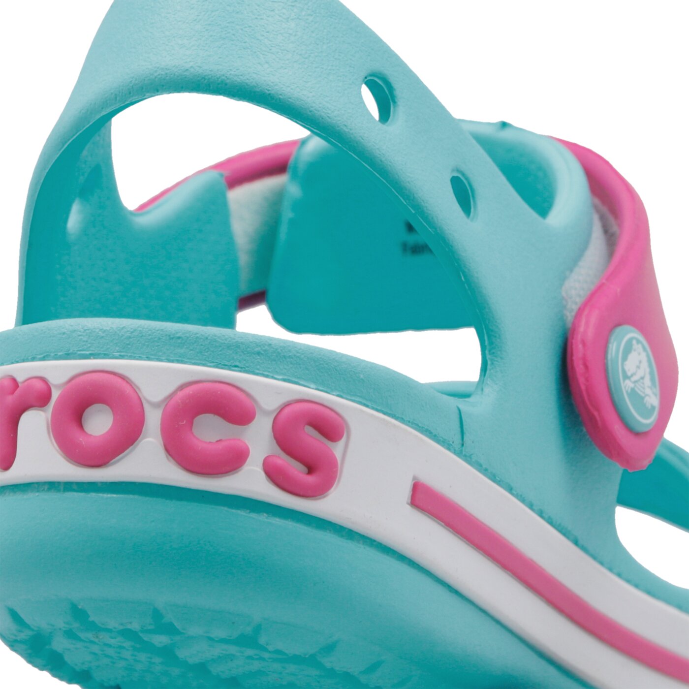 Dziecięce sandały / klapki CROCS CROCBAND SANDAL KIDS 128564fvi kolor niebieski