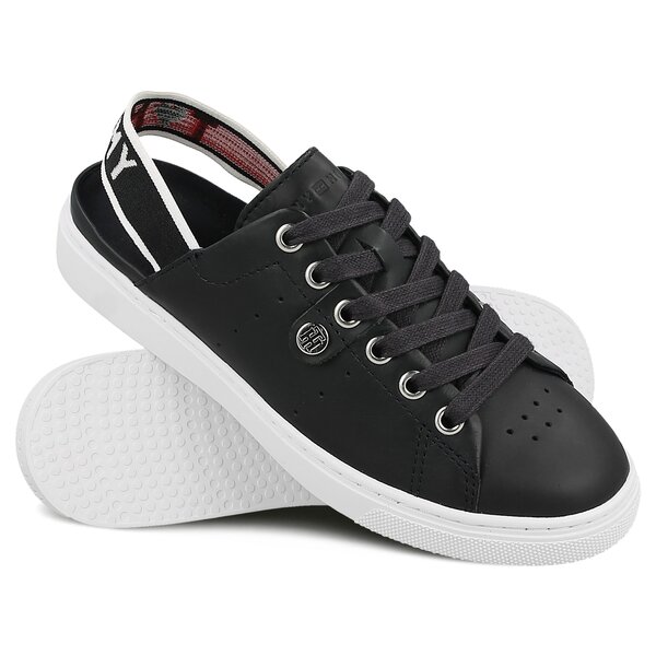 Damskie trampki TOMMY HILFIGER V1285ENUS 3A1 fw0fw00621403 kolor granatowy