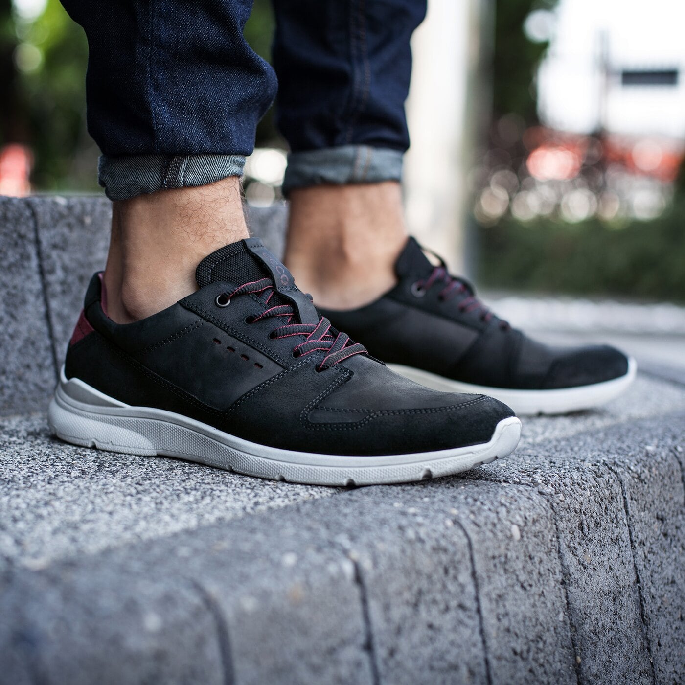 Męskie półbuty ECCO IRONDALE 50315451707 kolor czarny