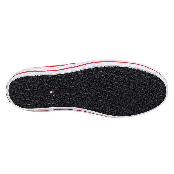 Damskie mokasyny i półbuty TOMMY HILFIGER VICTORIA 11D  fw56819049255 kolor czerwony