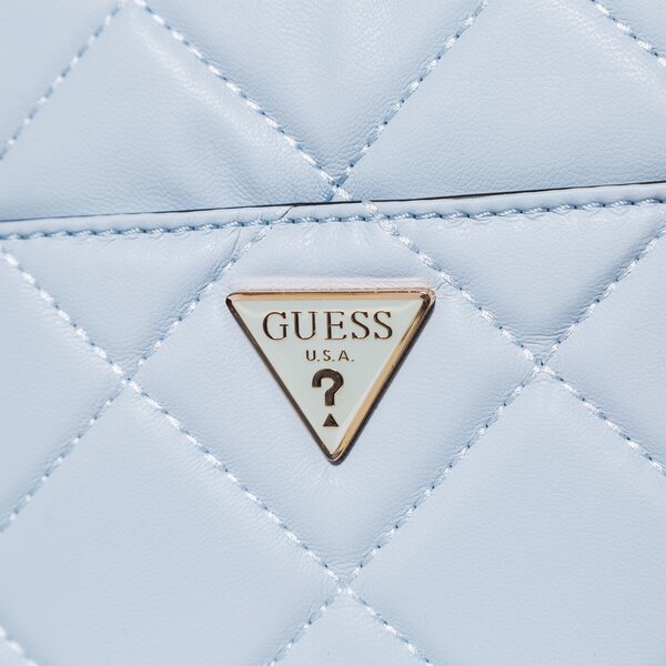 Damska torebka GUESS TOREBKA CESSILY TOP ZIP hwqg7679180pod kolor niebieski