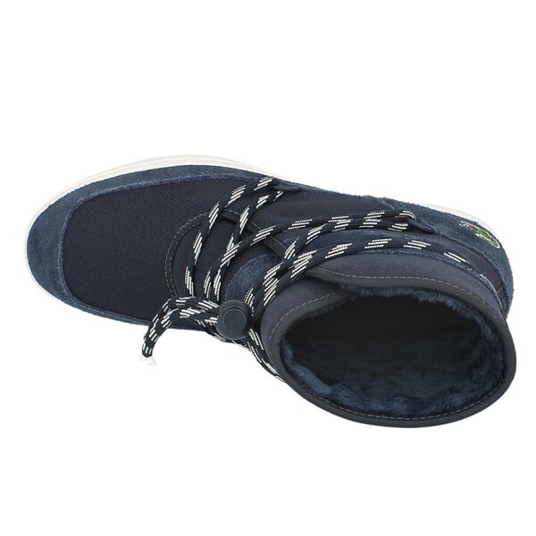 Damskie botki / sztyblety LACOSTE TWINE 726spw1023121 kolor granatowy