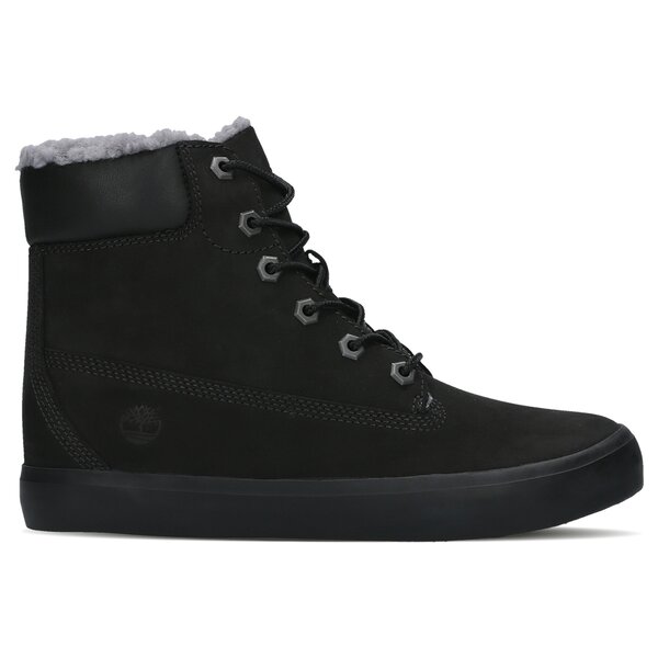 Damskie botki / sztyblety TIMBERLAND FLANNERY 6 IN WARM a18xo kolor czarny