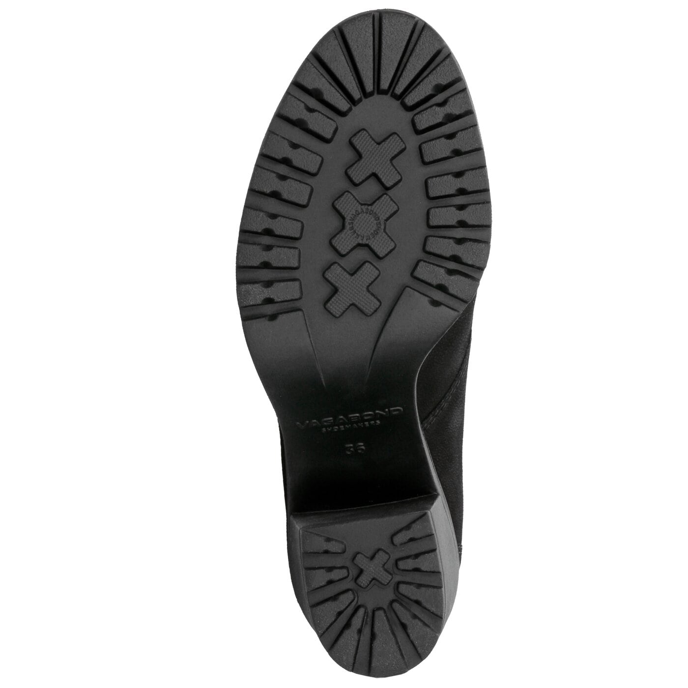 Damskie botki / sztyblety VAGABOND GRACE 442845020 kolor czarny