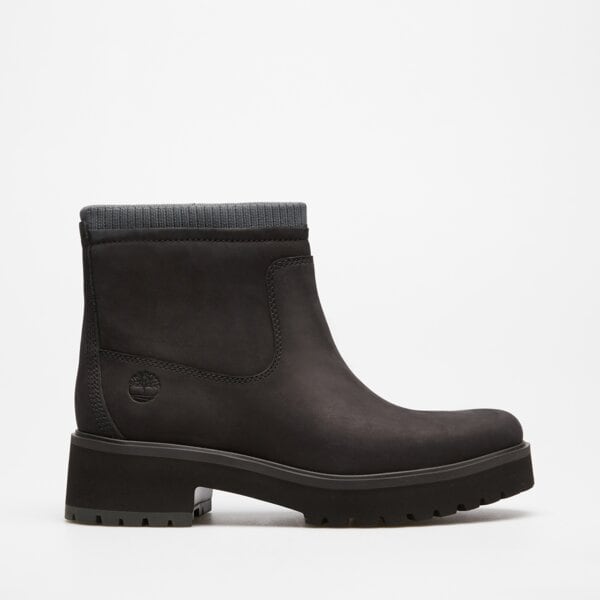 Damskie botki / sztyblety TIMBERLAND CARNABY COOL MID WARM LINED BOOT tb0a4338w051 kolor czarny