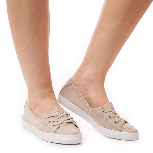 Damskie trampki LACOSTE ZIANE CHUNKY LIN 729spw2204nn1 kolor beżowy