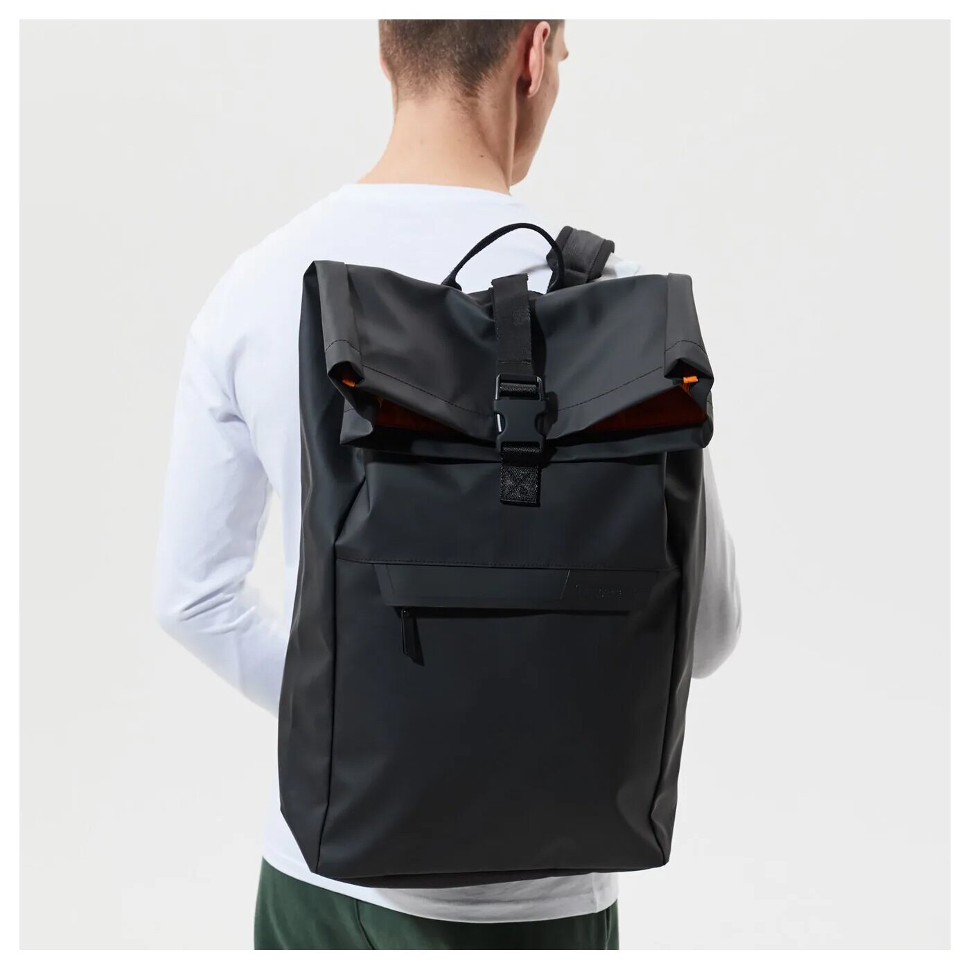 Damski plecak TIMBERLAND PLECAK ROLL TOP BACKPACK tb0a2hmr0011 kolor czarny