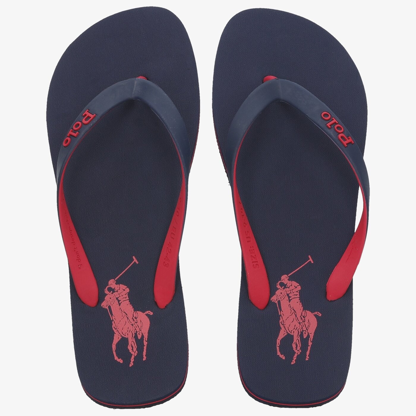 Męskie klapki POLO RL BOLT SANDALS CASUAL  816830673001 kolor granatowy