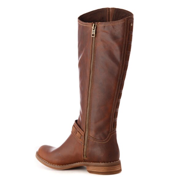 Damskie kozaki TIMBERLAND EK SAVIN HILL TALL BOOT 8548r kolor brązowy