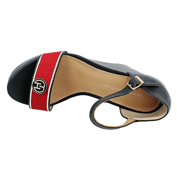 Damskie sandały TOMMY HILFIGER EMERY 59D  fw56818545403 kolor granatowy