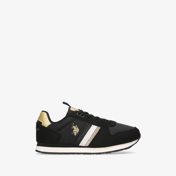 Dziecięce sneakersy (buty) U.S. POLO ASSN. NOBIK003K nobik003kblk kolor czarny